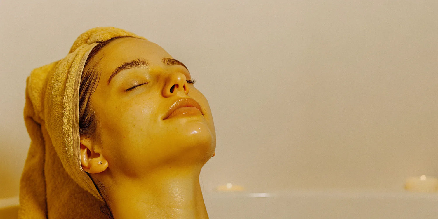 7-color LED light therapy for glowing skin.