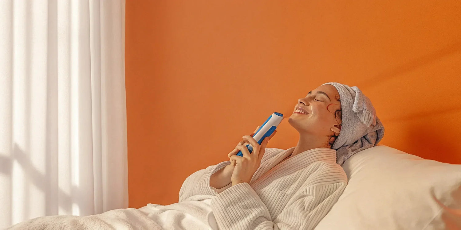 Best at-home blue light therapy device for acne.