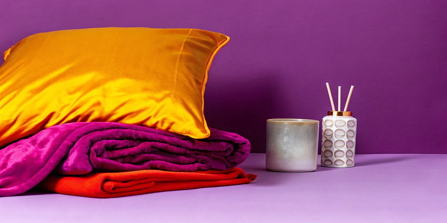 A relaxing bedtime setting for a collagen boosting secret sleeping mask.