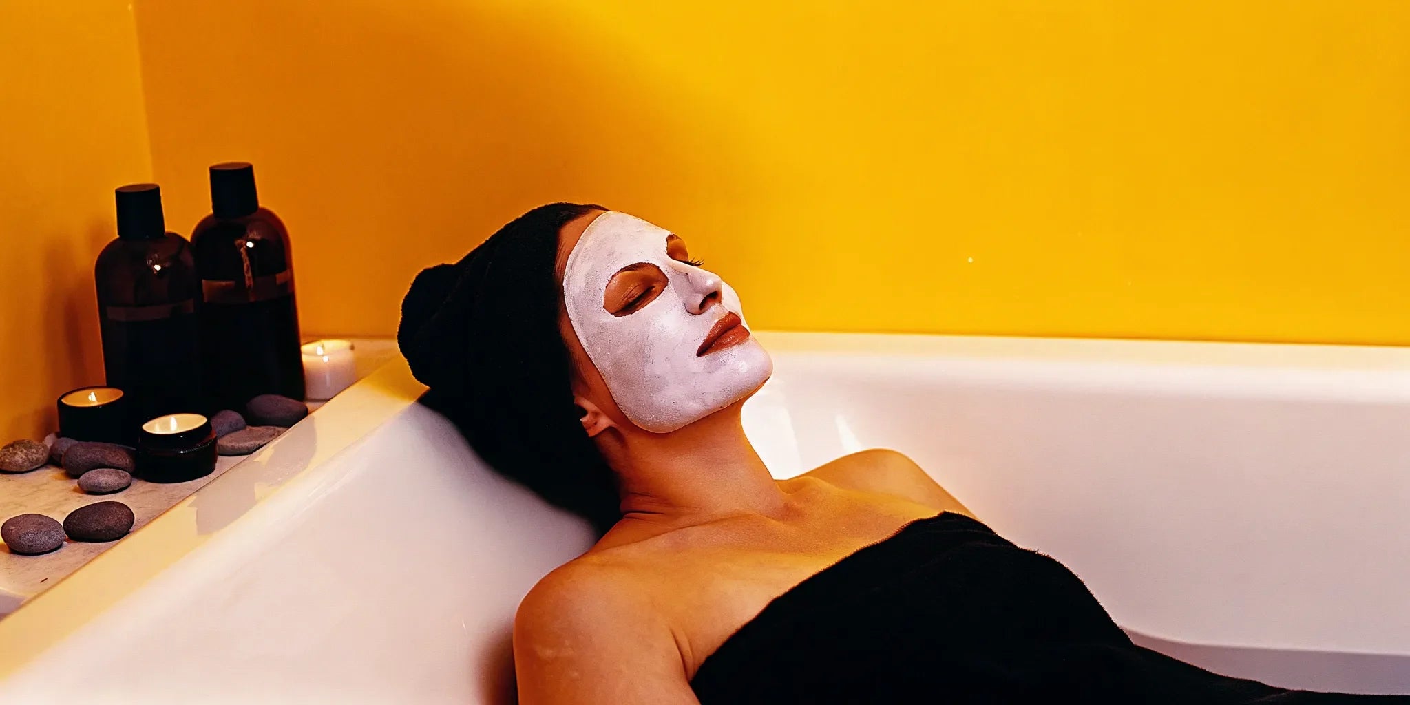 Collagen boosting face mask for radiant skin.