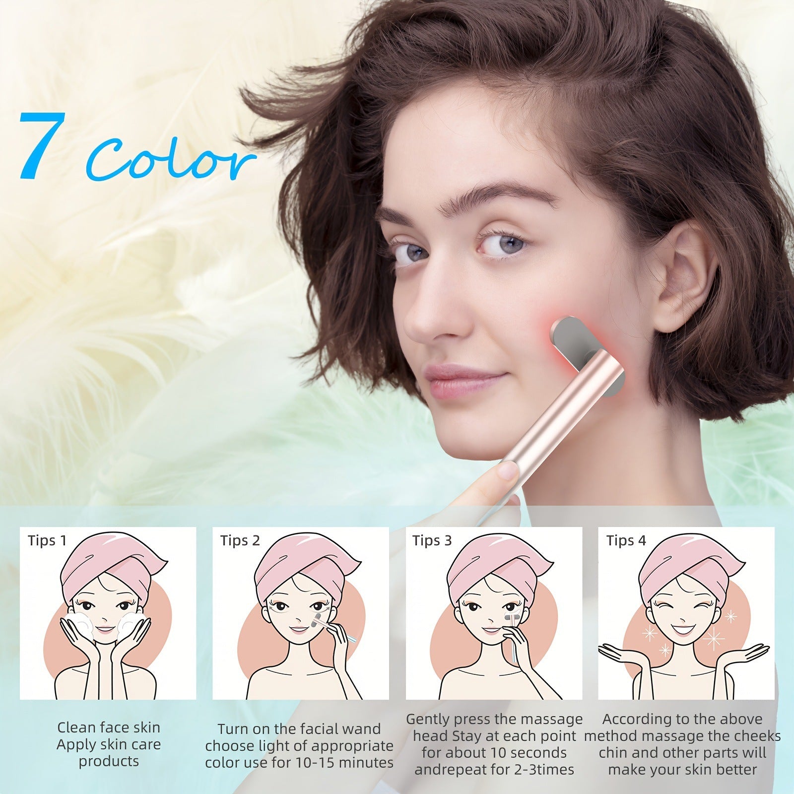 Novalight™ 7-Color GlowWand Pro - Travel Edition