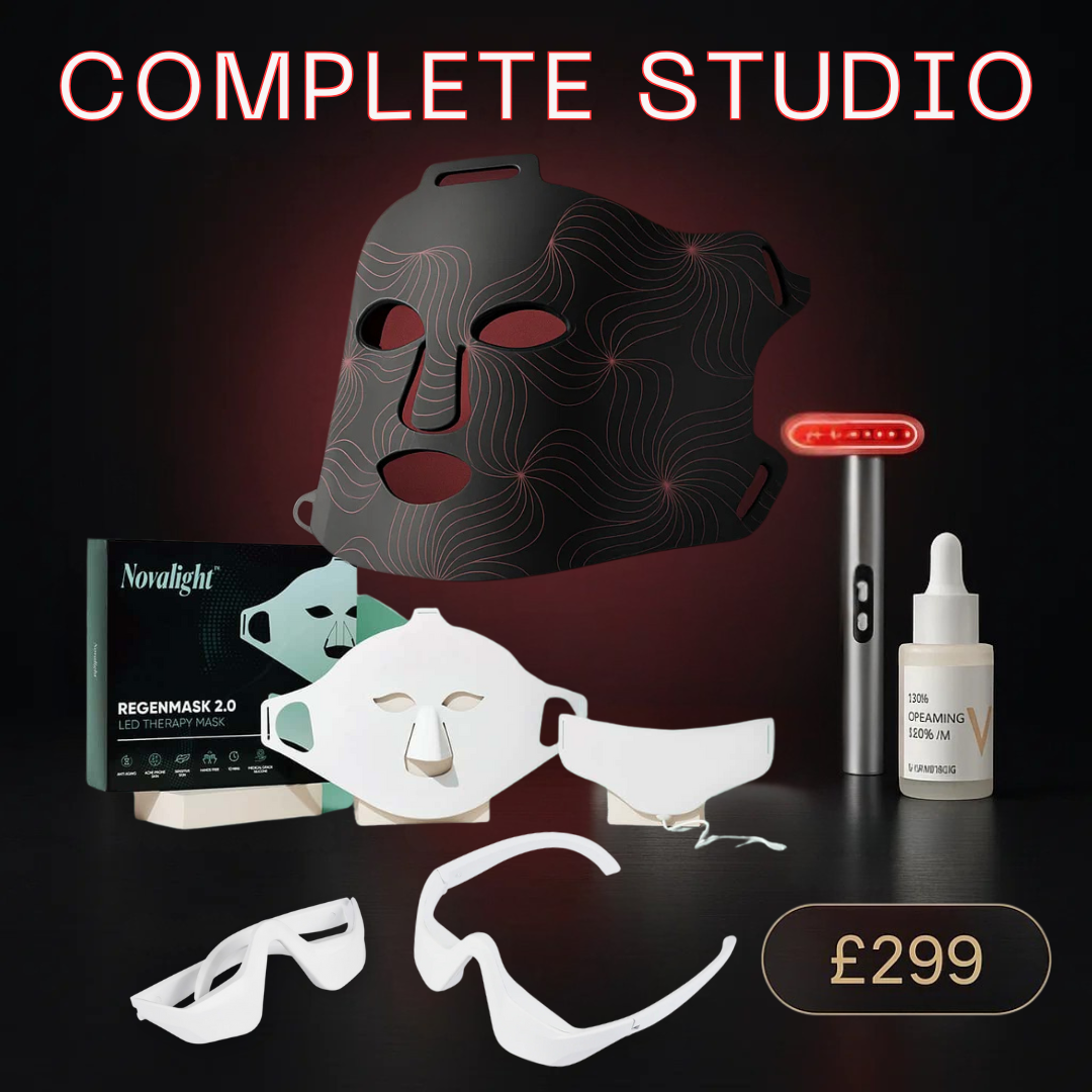 Novalight Pro LED Mask 2.0 - Complete Studio Bundle